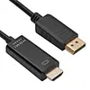 DP to HDM I Adapter OEM 1.8M DisplayPort 1.2 to HDM I Connector 4K@60Hz HDTV Uni-Directional Cord Compatible for Dell Projector
