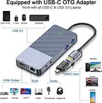 Quadruple Display Docking Station