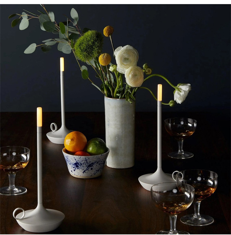Designer cordless lamp for modern and minimalist decor