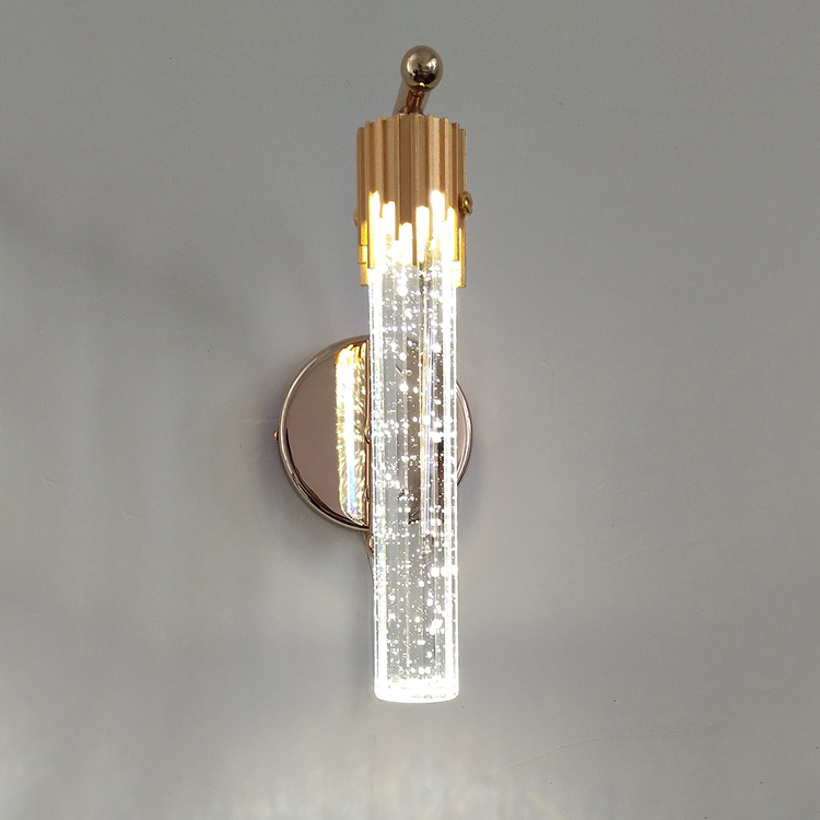 light luxury crystal sconce wall lamp