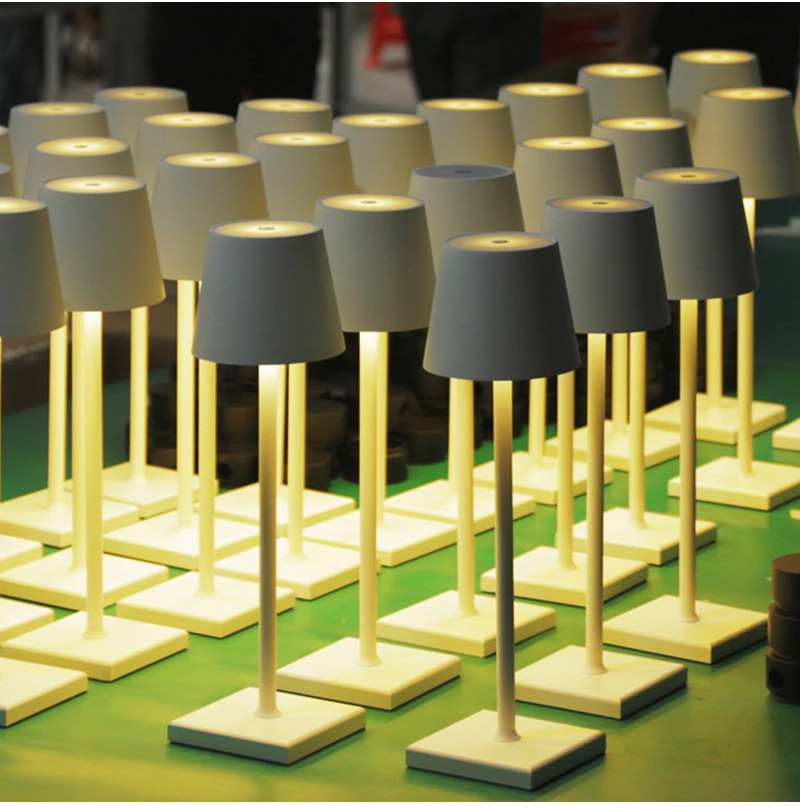 USB Rechargeable Table Lamp with Adjustable Desk LED Lighting