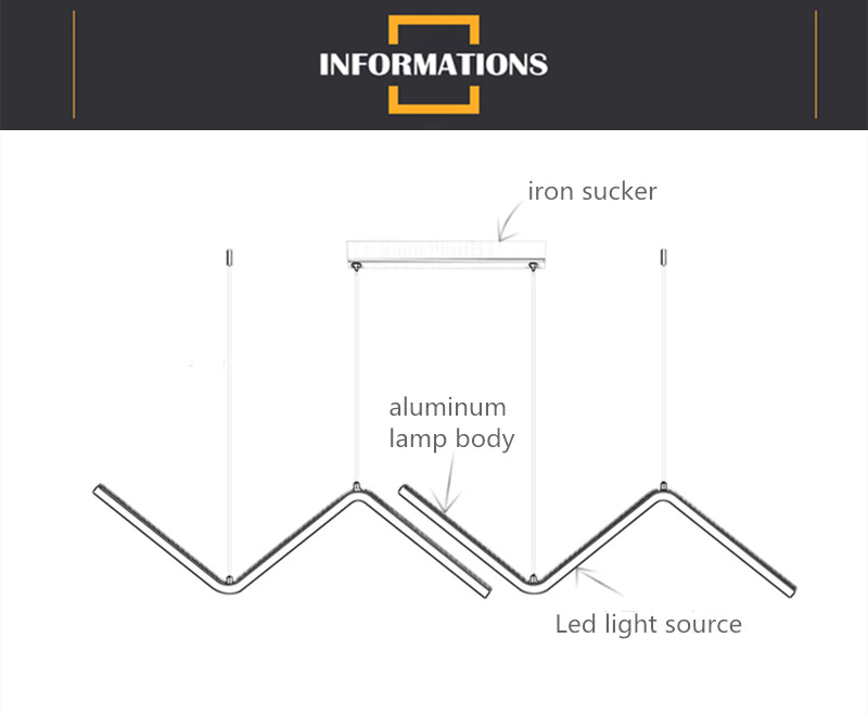 modern decorative pendant light