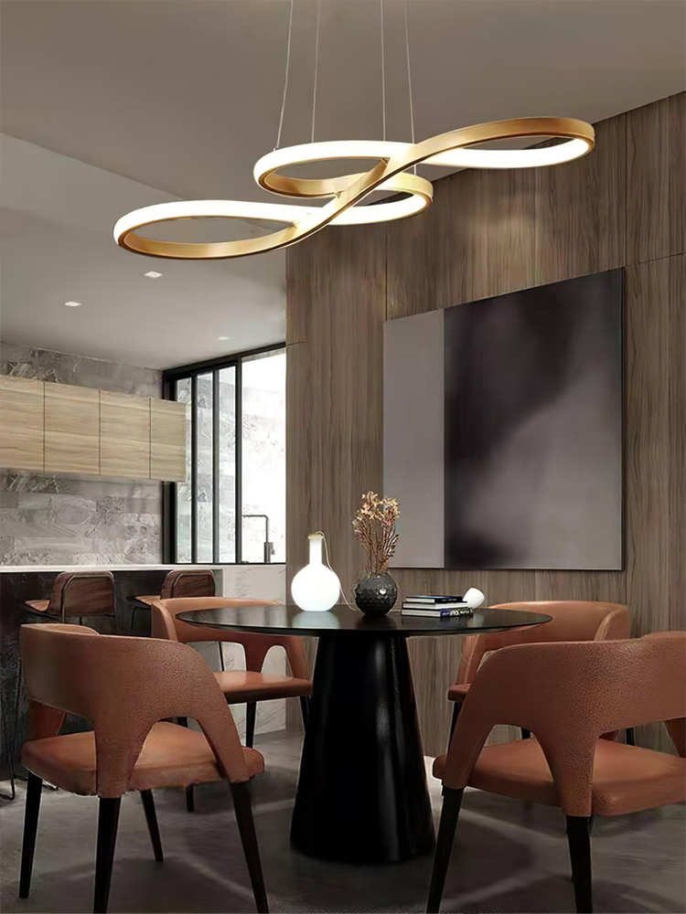 unique shape musical notes chandelier for foyer