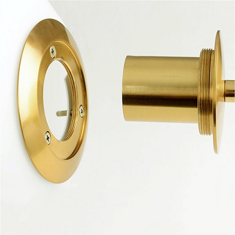 contemporary led globe light details