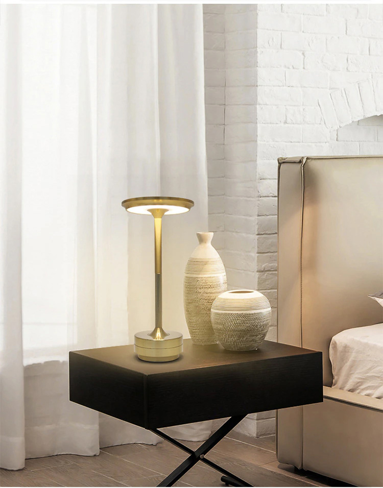 wireless modern touch control lamp
