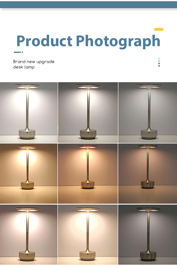 wireless table lamp for modern decor