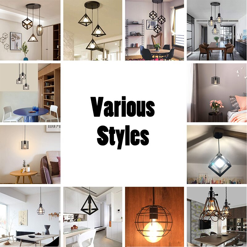 industrial iron pendant light for any space