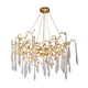 led crystal tree branch light chandeliers
