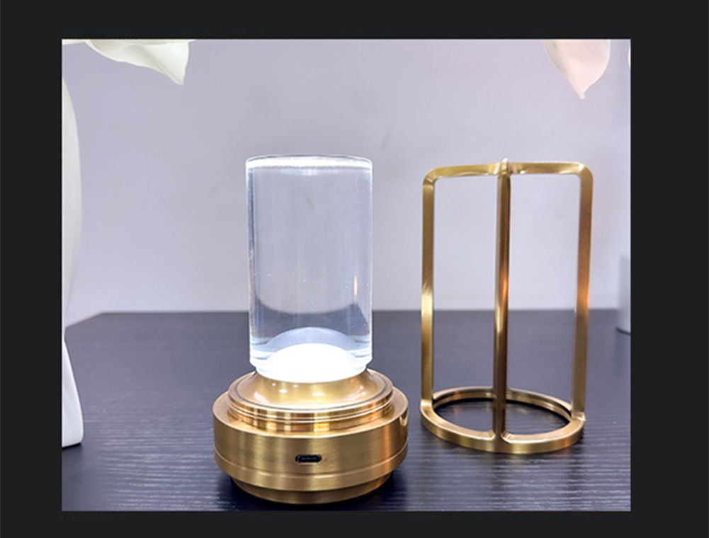 Unique and eye-catching metal lantern lamp for a statement piece