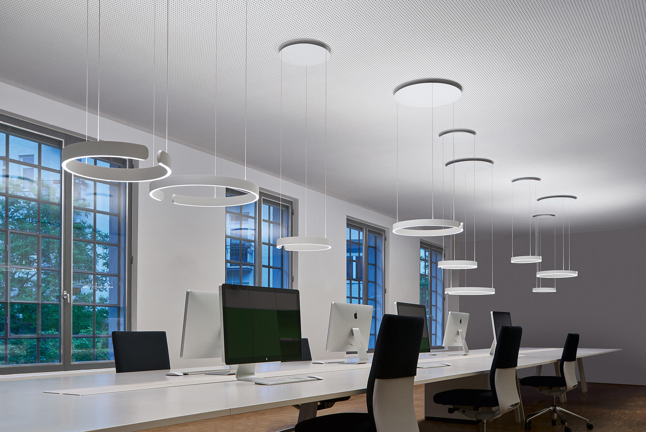 sleek lines and captivating led pendant lights
