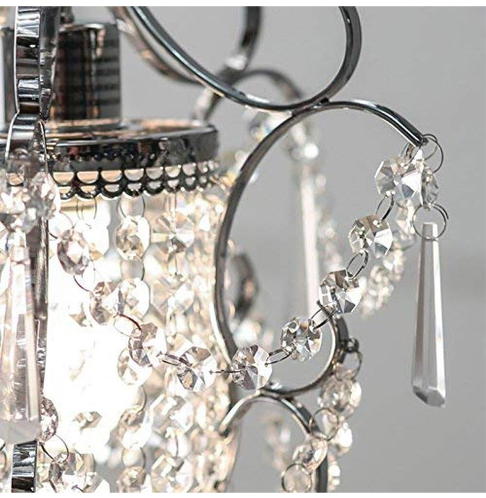 luxury hanging light with crystal chandeliers