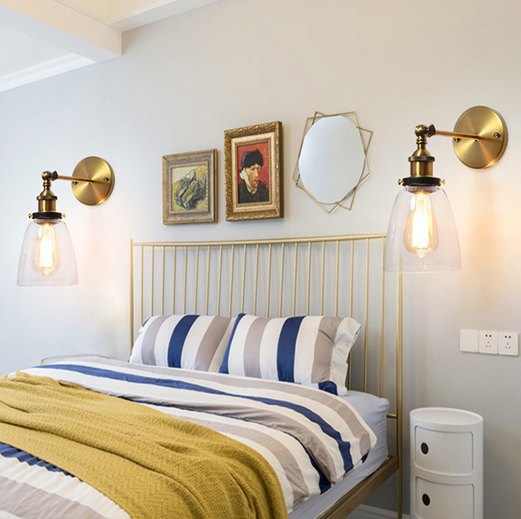 industrial metal wall lights
