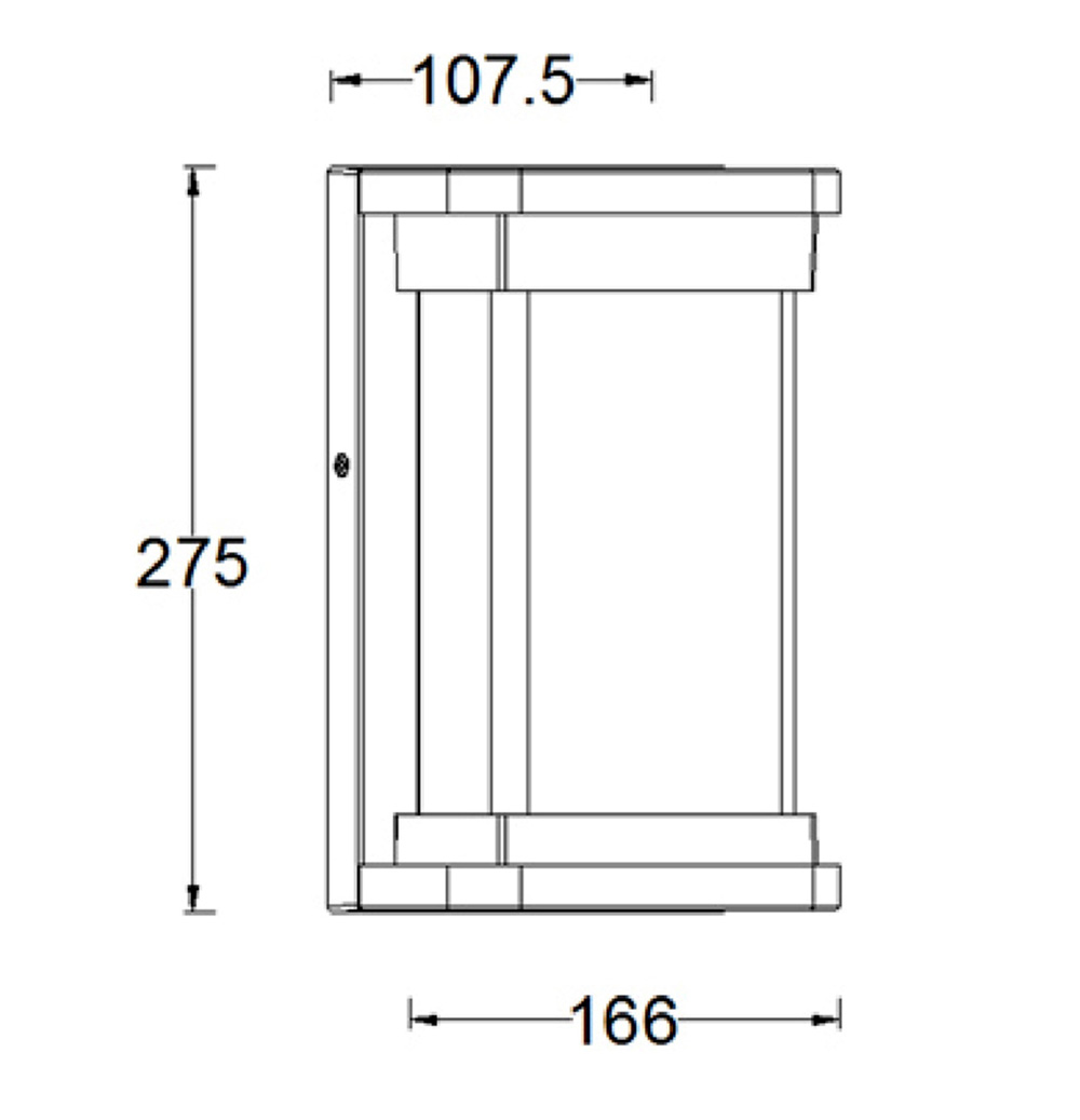 modern outdoor wall light with timer