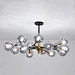 led bubble pendant light with energy-saving design