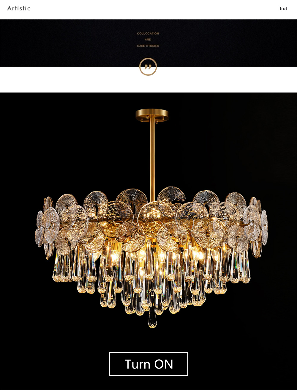 teardrop crystal chandelier lighting