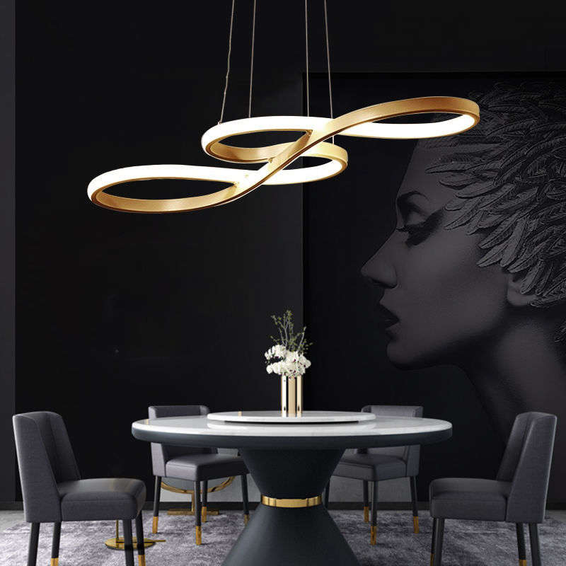 large musical notes chandelier for high ceilings