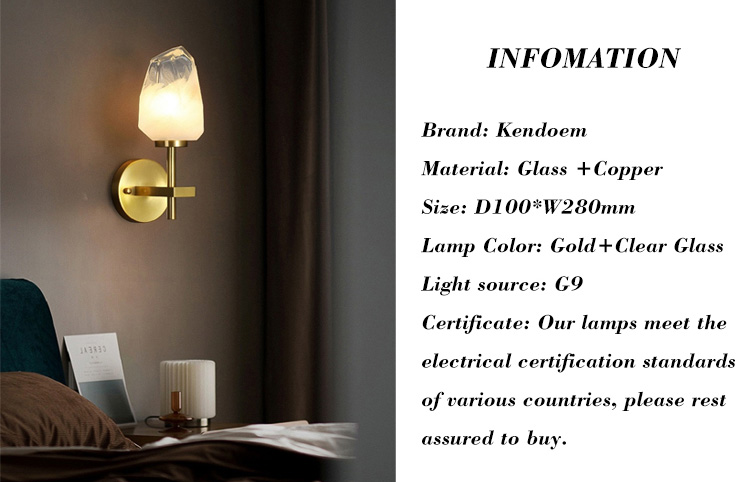 nordic wall sconce with easy installation