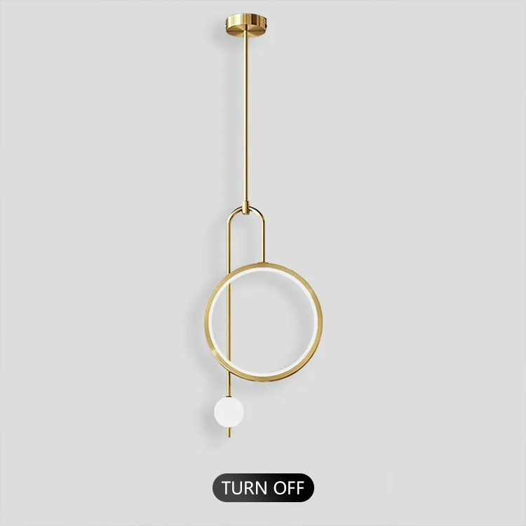 artistic ring chandelier for statement lighting