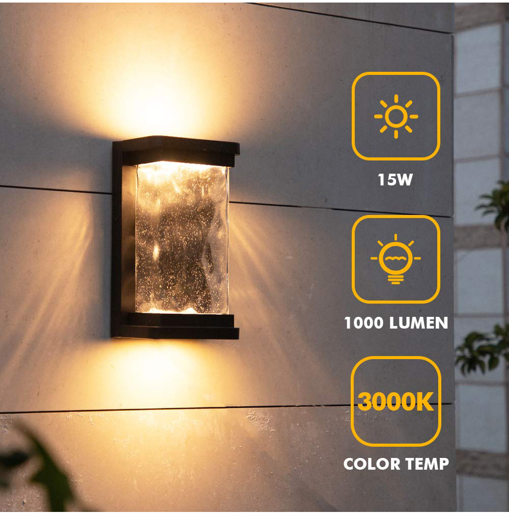 modern led outdoor wall lights