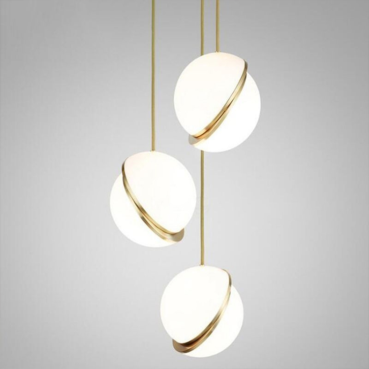crescent led light for living room