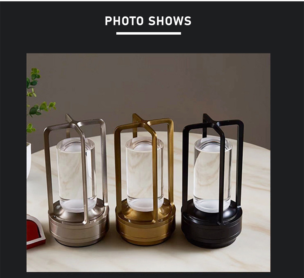 Compact and lightweight table lamp with USB port for easy charging