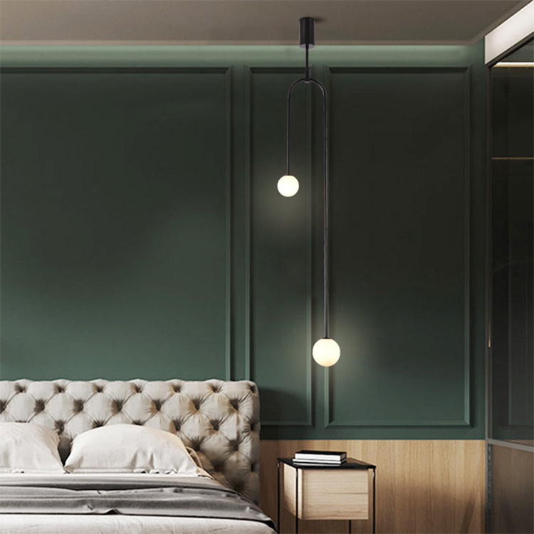 spherical ball indoor pendant light fixtures
