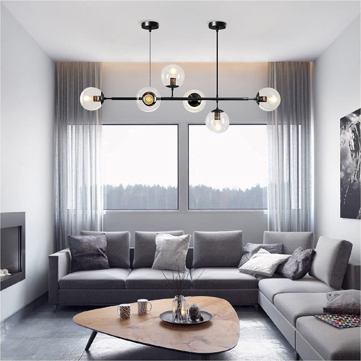 nordic pendant lamp with adjustable cord