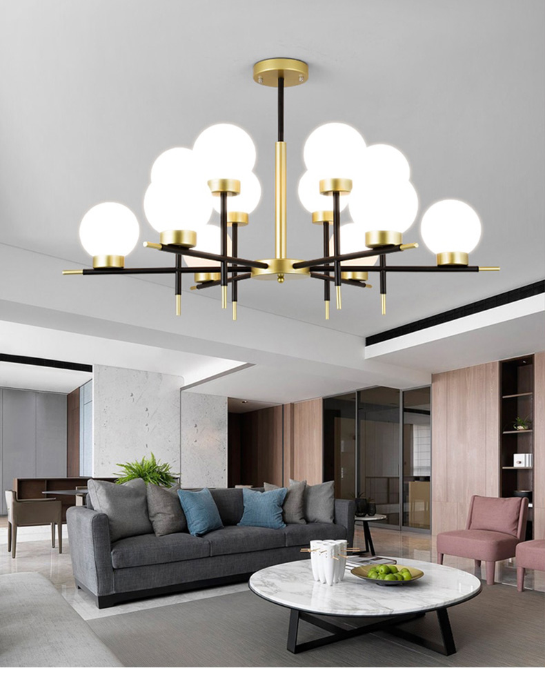 modern ball pendant light for dining room