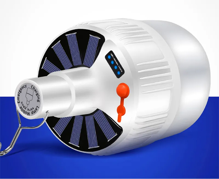 eco-friendly solar tent light with long battery life