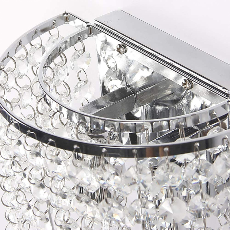 semicircle wall light stainless steel lampshade