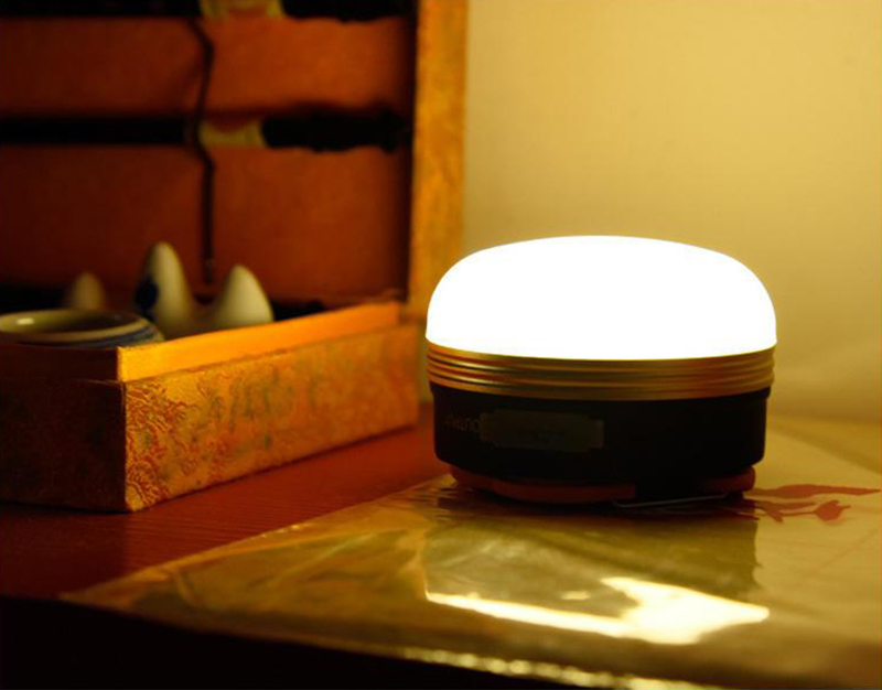 small portable light with adjustable brightness