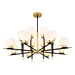 bubble chandelier with adjustable height