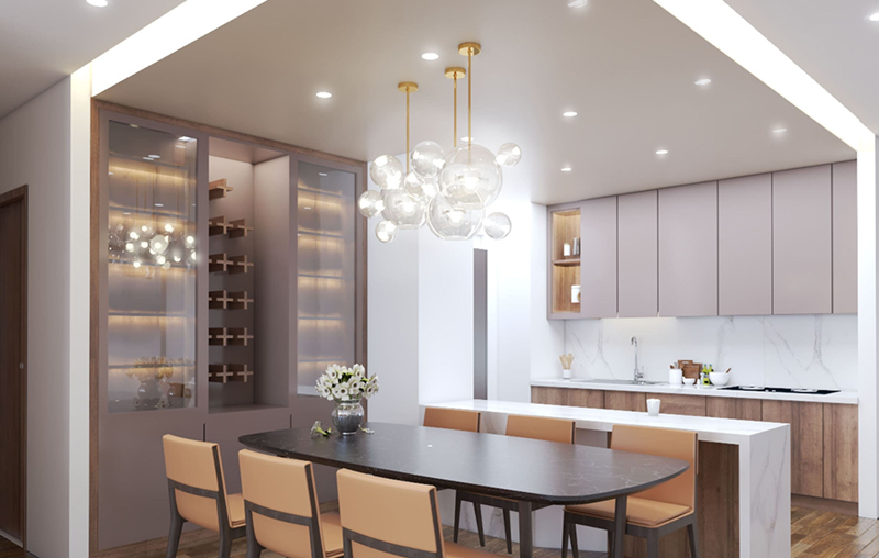 dining room led pendant lighting