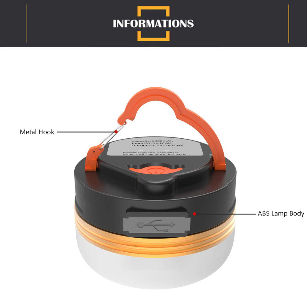 small portable light for outdoor