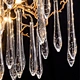 led tree branch lighting chandeliers with teardrop crystal