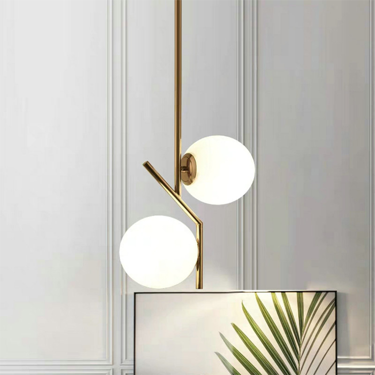 minimalist globe pendant light chandelier