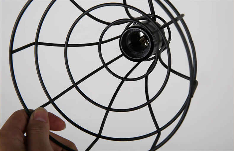 iron pendant light premium lampshade