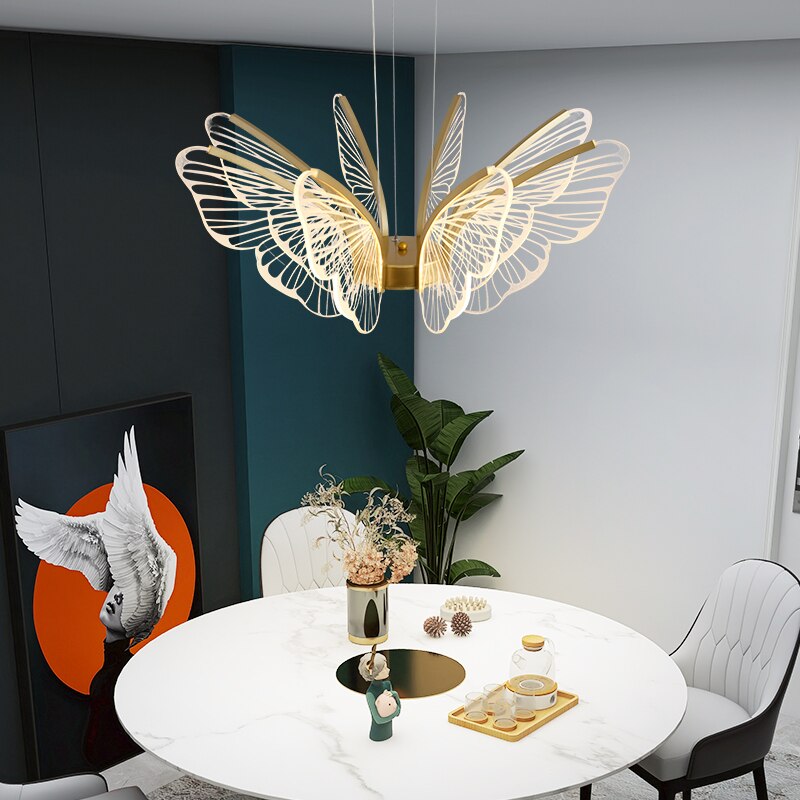 butterfly pendant light 