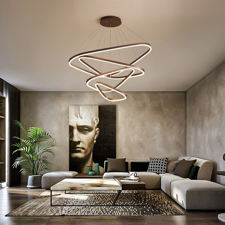 modern pendant chandelier for living room