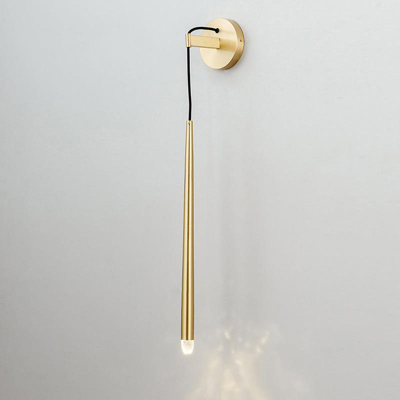 slim wall light with easy installation