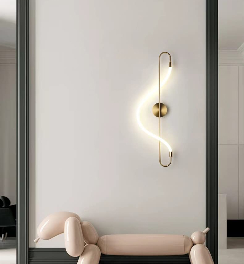 linear wall lamp for living room