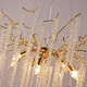 crystal church tassel chandelier