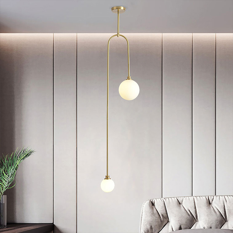 spherical ball light with led pendant
