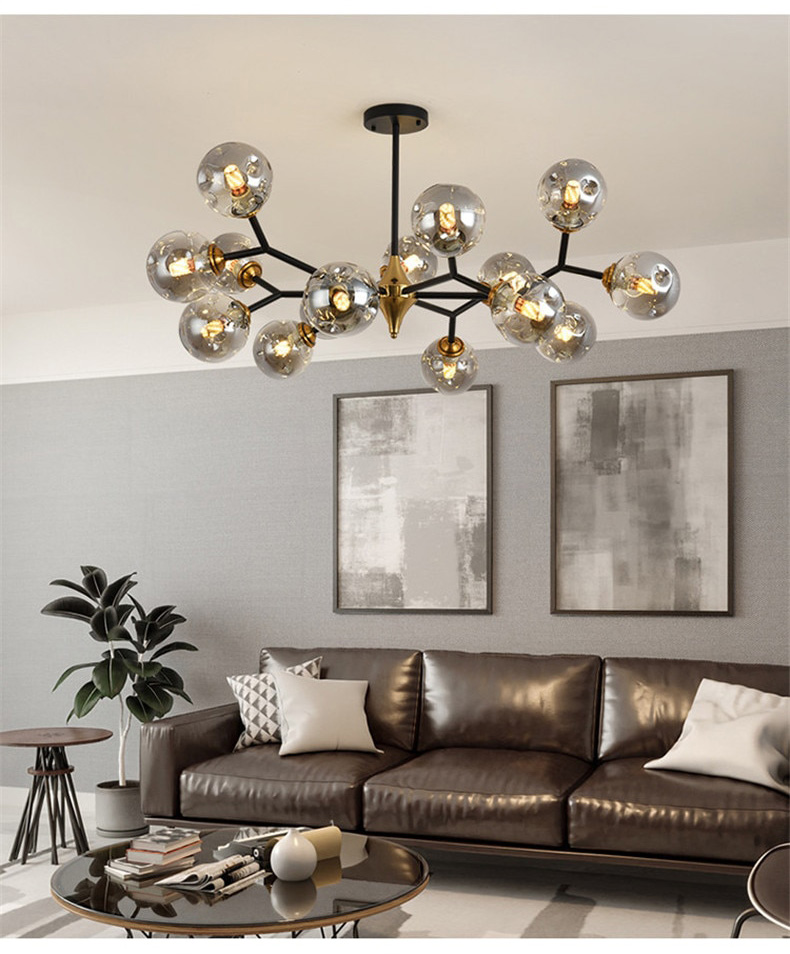 bubble pendant light for kitchen island
