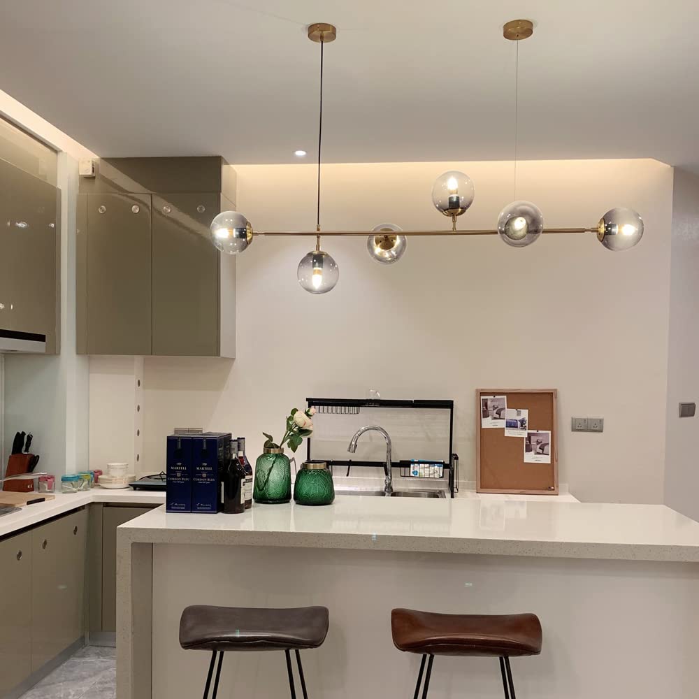vintage glass ball pendant light