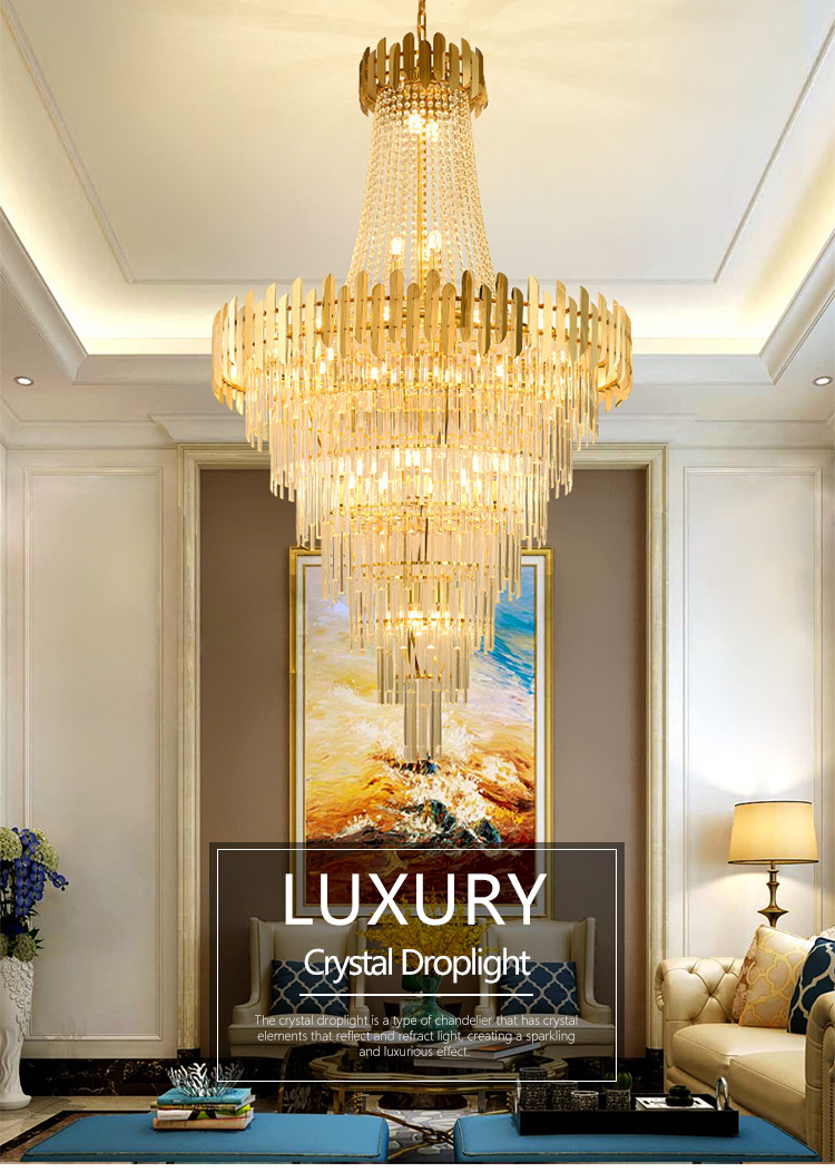 crystal chandelier for loft