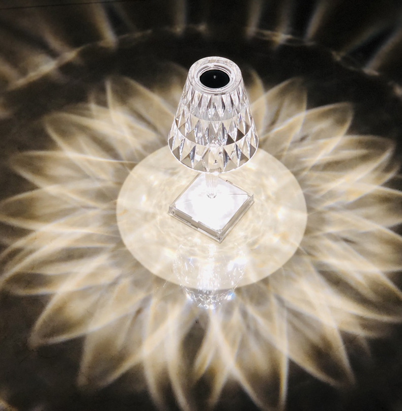 acrylic table lamp for bedroom