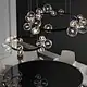adjustable chain ring chandelier