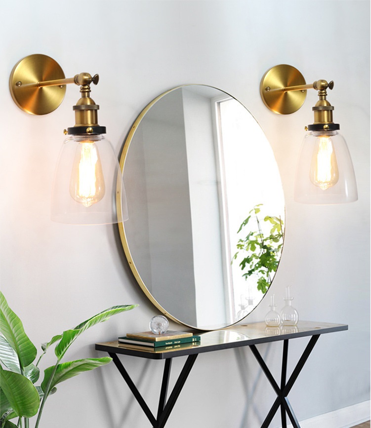 industrial rustic style wall lights