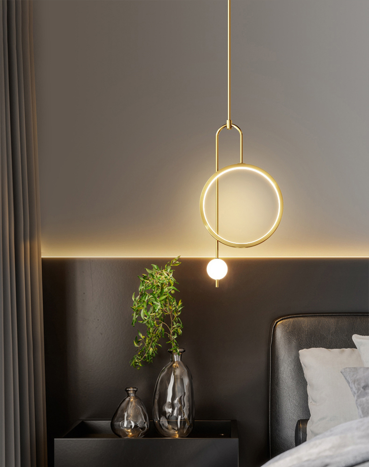 fashionable ring chandelier for trendy interiors